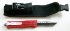 Нож автоматический Microtech Combat Troodon mini (tanto serrated, red) реплика